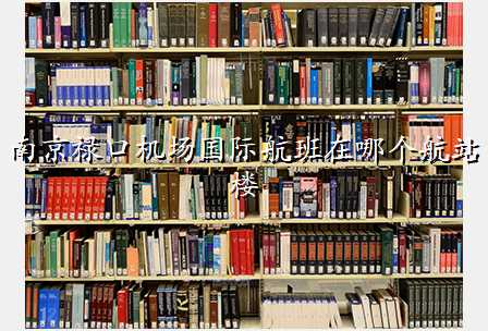 南京禄口机场国际航班在哪个航站楼