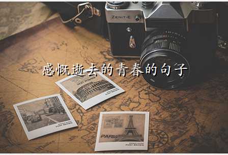 感慨逝去的青春的句子